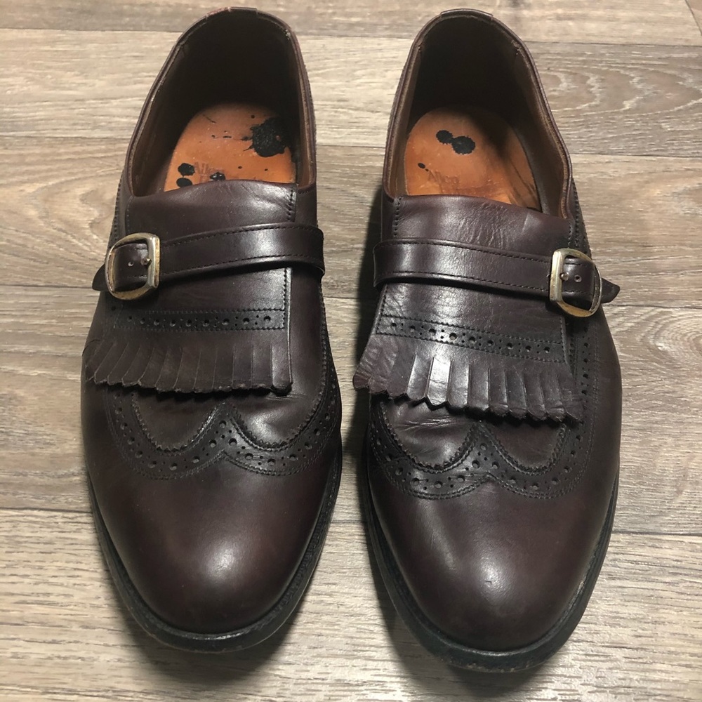 ALLEN EDMONDS Canterbury Leather Dress Shoe 12